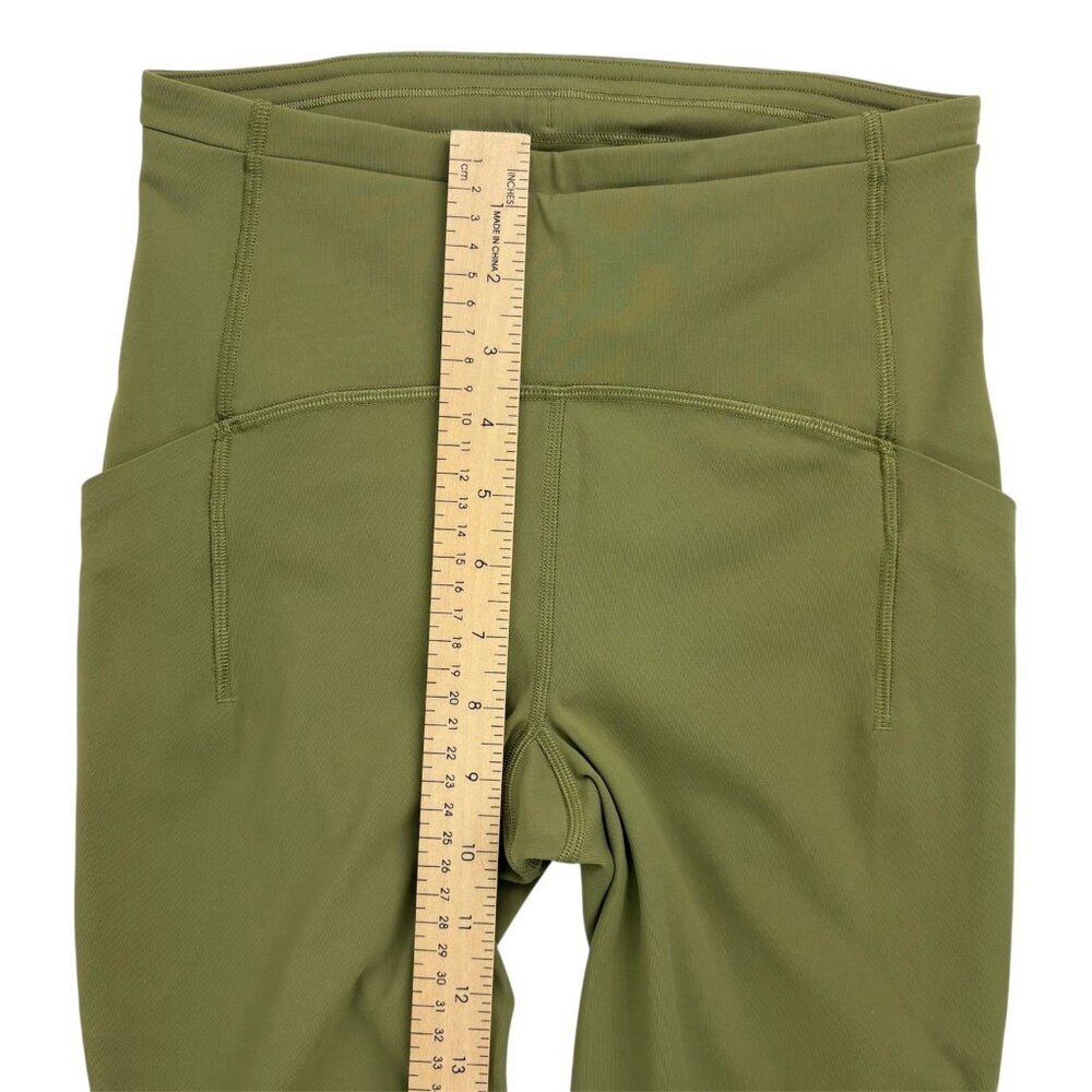 Lululemon Swift Speed High-Rise Crop 21" Leggings Size 4 Moss Green - Picture 14 of 15